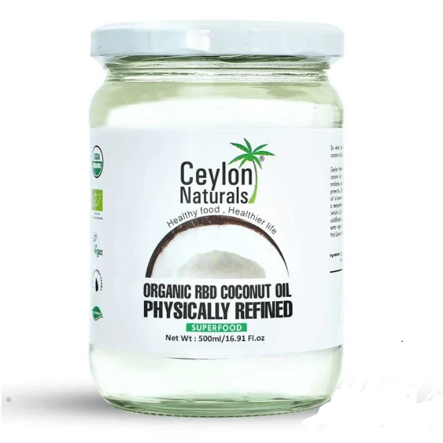 Ceylon Naturals Organic Extra Virgin Coconut Oil 500ml